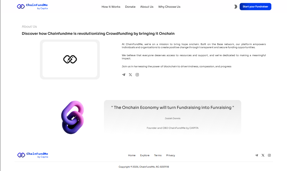 ChainFundMe screenshot 4