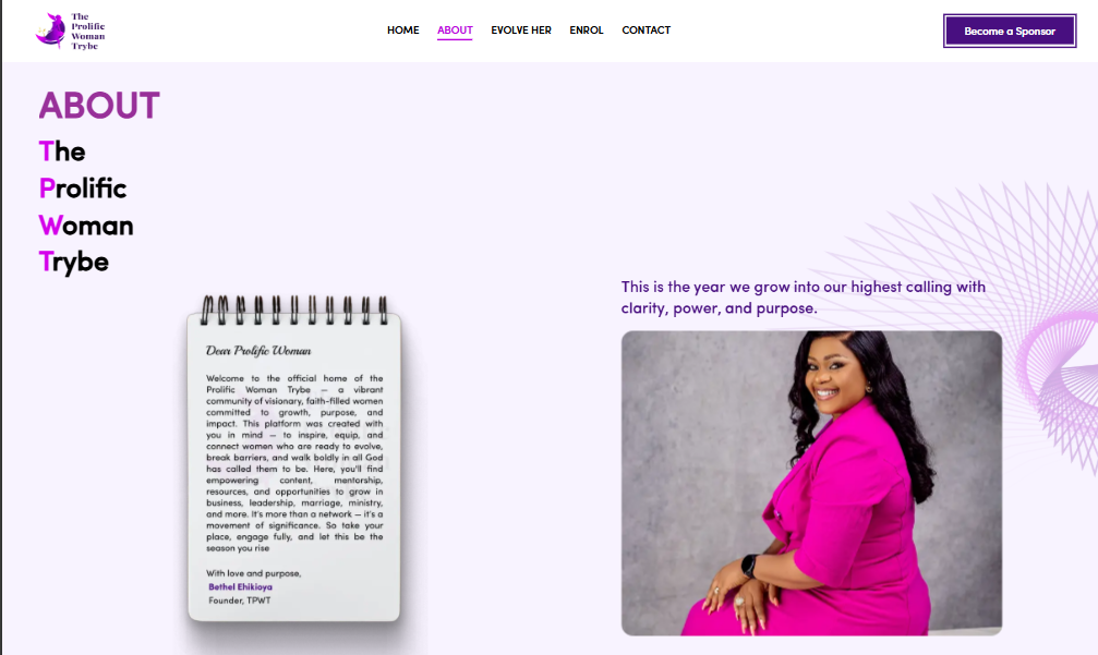 The Prolific Woman Trybe screenshot 1