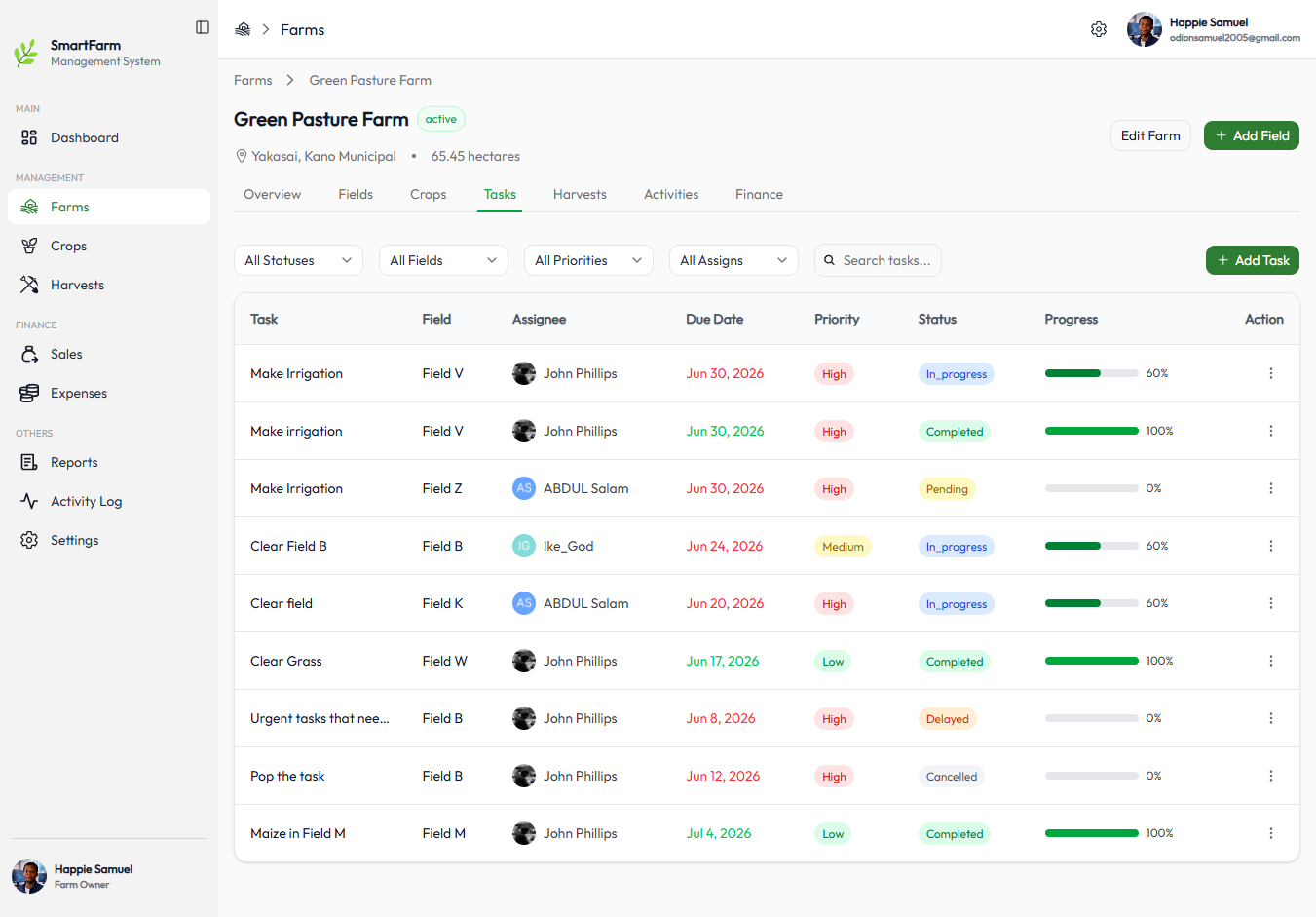 Smart Farm Management System screenshot 4
